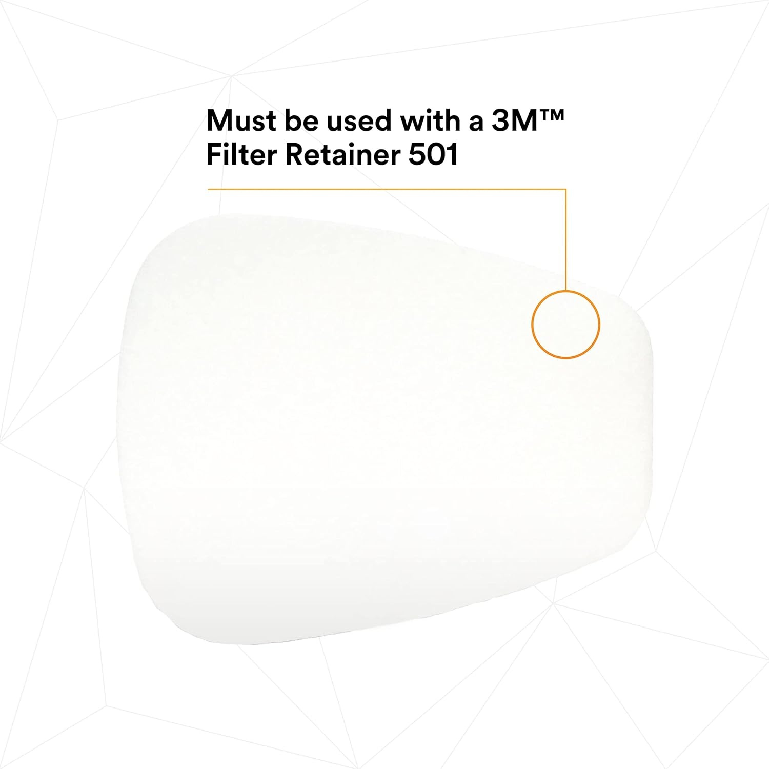 image:image3M Respirator Filter Replacement 5P71 5 Pairs P95 Must Be Used with 3M 5000 Respirators or 3M Cartridges 6000 Series