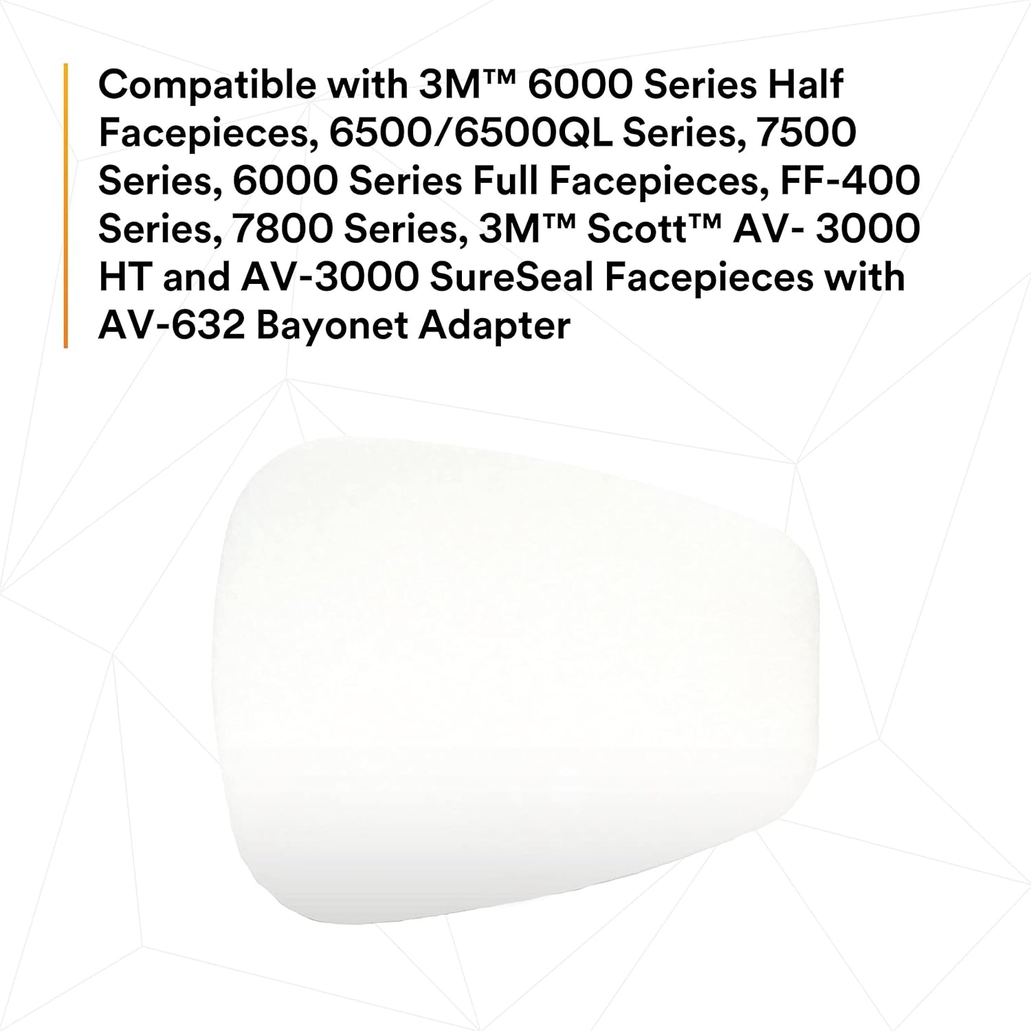 image:image3M Respirator Filter Replacement 5P71 5 Pairs P95 Must Be Used with 3M 5000 Respirators or 3M Cartridges 6000 Series