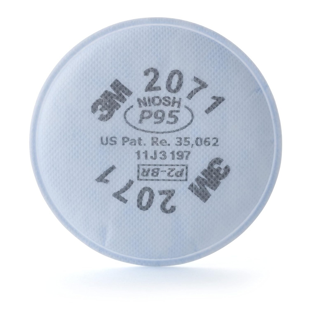 image:image3M P95 Respirator Filter 2071 50 Pairs Helps Protect Against Oil And NonOil Based Particulates