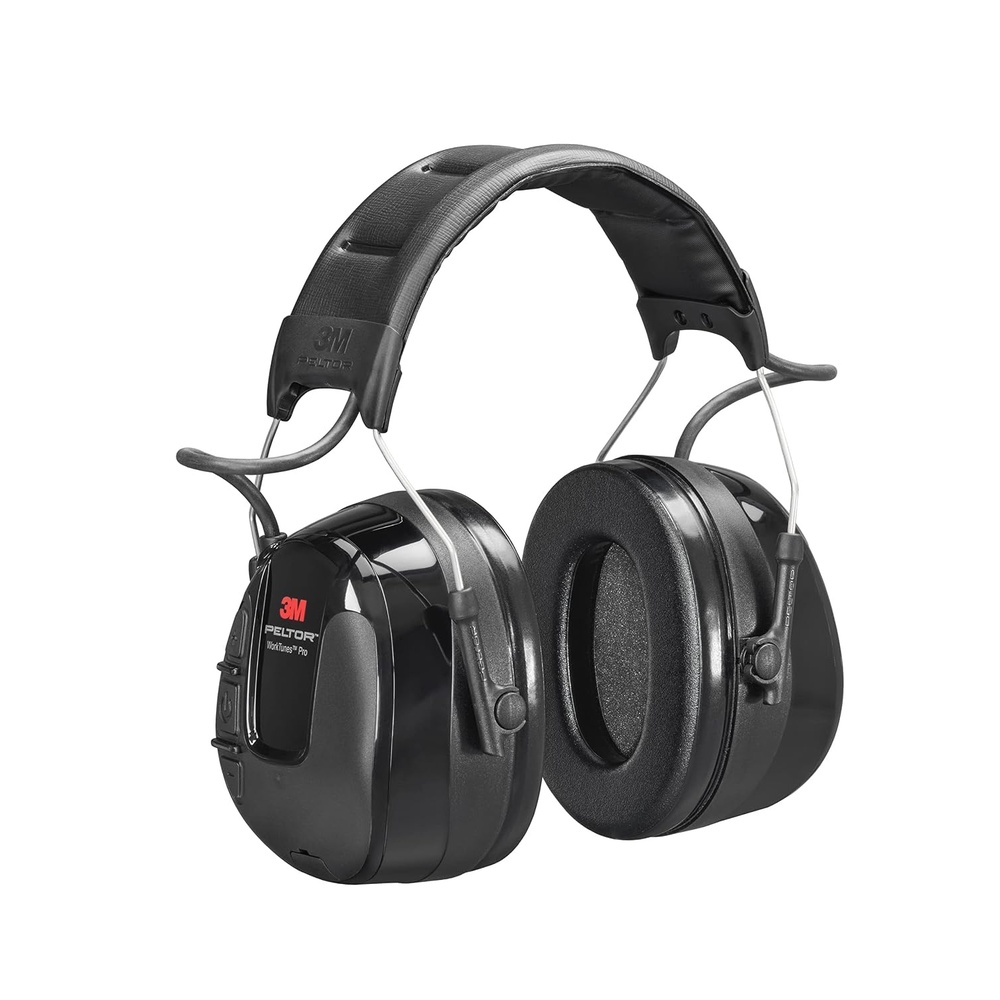 image:image3M PELTOR WorkTunes Pro AMFM Radio Headset Black Headband ANSI S3191974