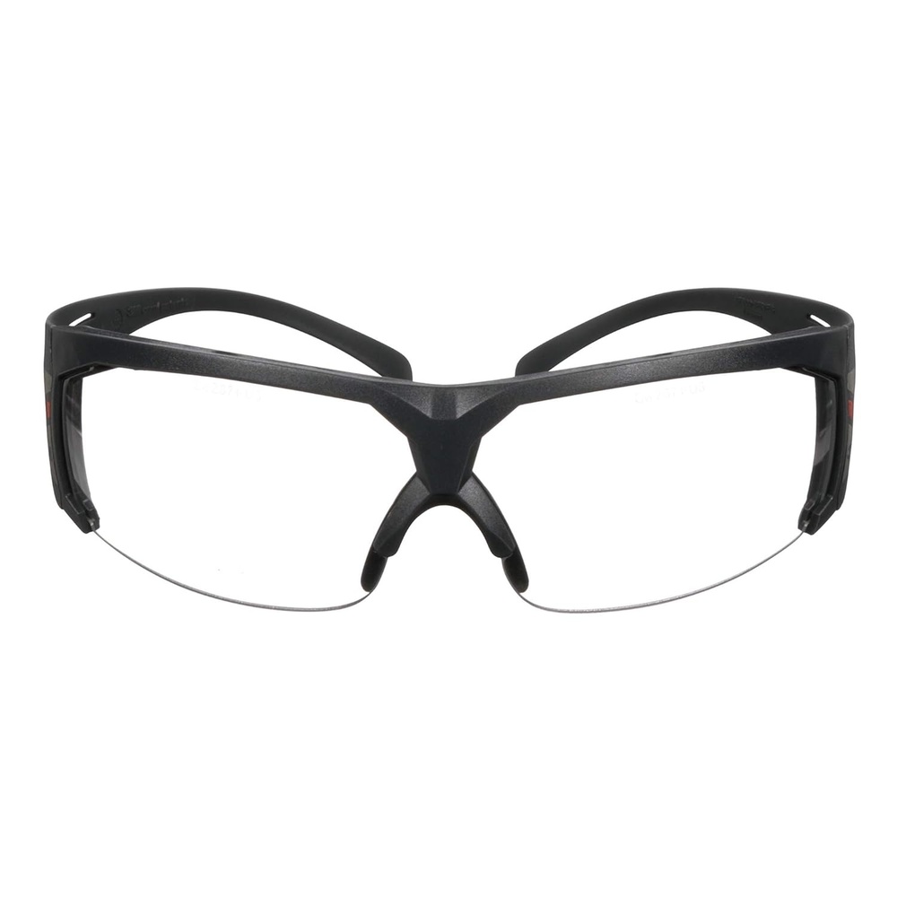 image:image3M Safety Glasses SecureFit 600 ANSI Z87 Scotchgard AntiFog Clear Lens Black Frame Flexible TemplesClear Lens  Gray Frame