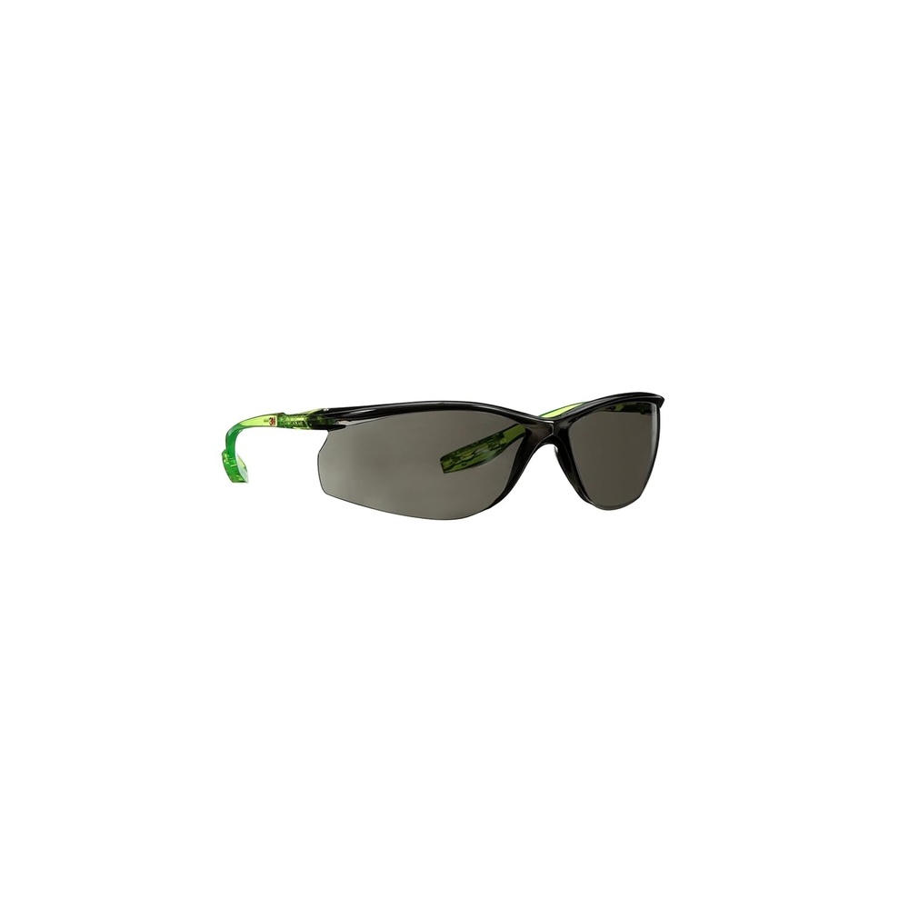image:image3M Safety Glasses Solus CCS Series ANSI Z87 Scotchgard AntiFog Coating Gray IO Lens Pack of 1 Corded Ear Plug Control System 999 UV Protection SCCS07SGAFGRNGray Lens  GreenBlack Frame