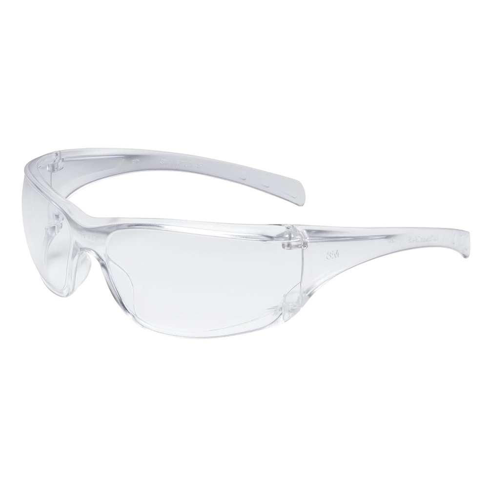 image:image3M Safety Glasses Virtua AP 20 Pack ANSI Z87 Amber Hard Coat Lens Amber Frame Side Shields Economical Eye Protection 999 UV Protection PolycarbonateClear Lens  Clear Frame