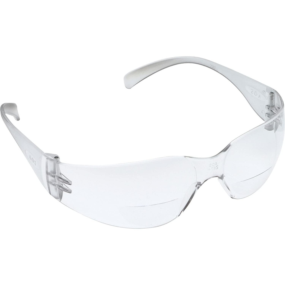 image:image3M Safety Glasses with Readers Virtua 15 Diopter Pack of 20 AntiFog Clear Lens Clear Frame Unisex Eye Protection ANSI Z87 Magnifiying Bifocal Readers15 Diopter