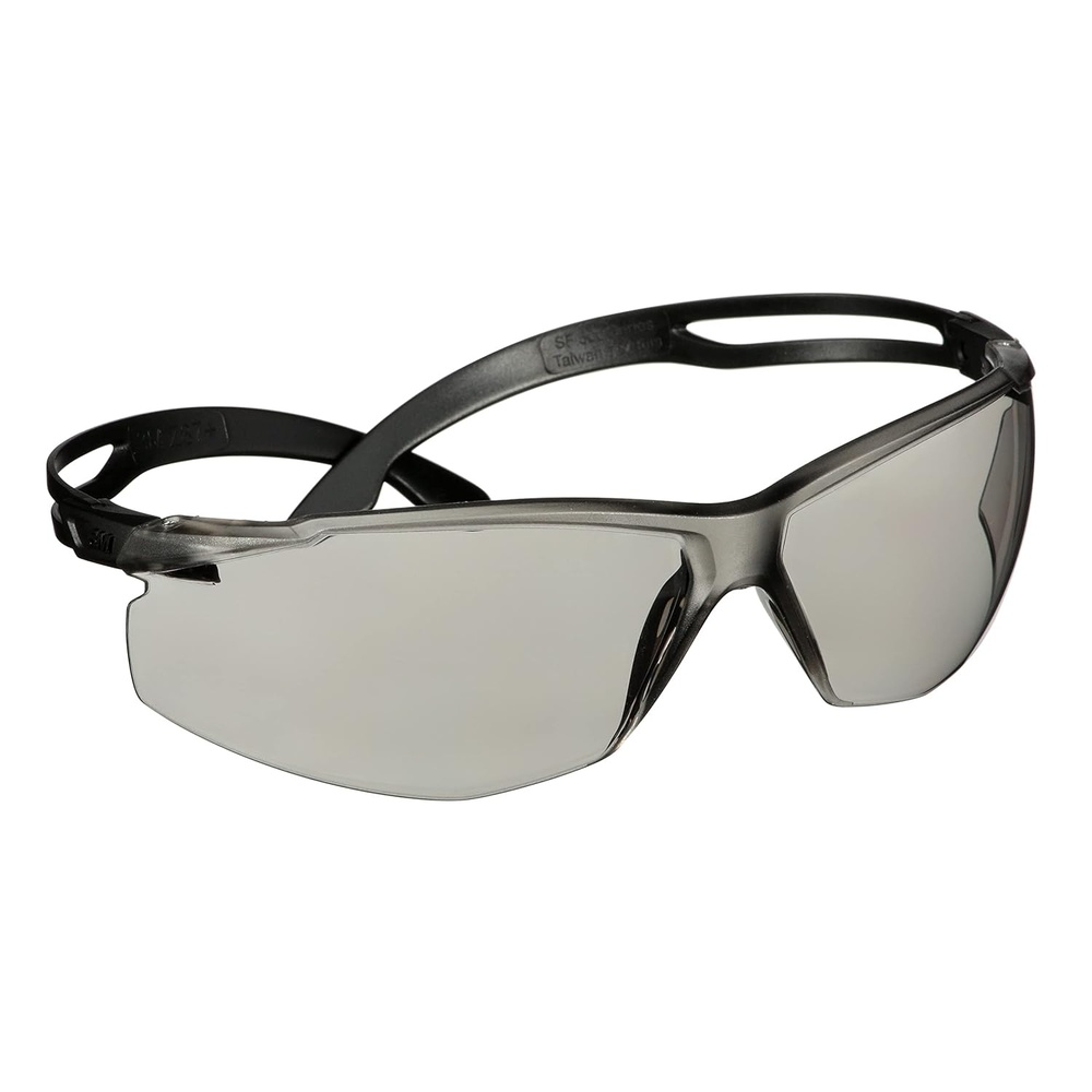 image:image3M Safety Glasses500 Series 20 Pack Impact Rated ANSI Z87 Adjustable Ratchet Temples Sporty Protective Eyewear AntiFog AntiScratch Clear Lens Black FrameIo Gray Lens  Black Frame