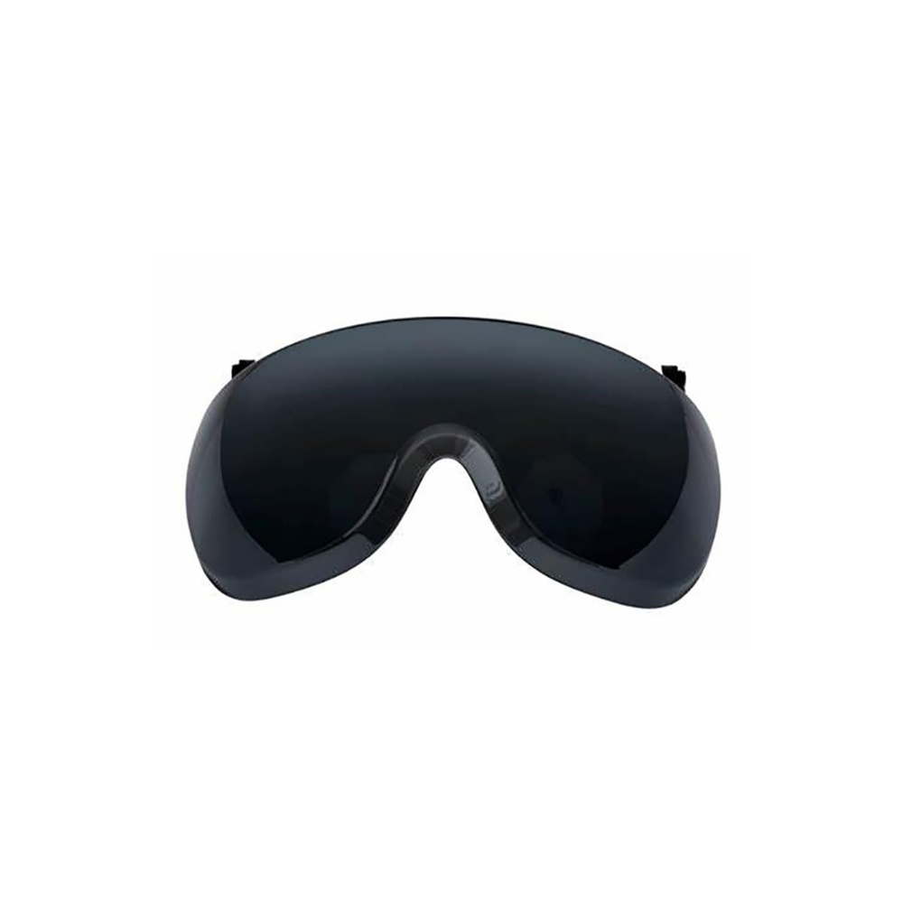 image:image3M Short Visor for X5000 Safety Helmet Grey AntiFog AntiScratch Polycarbonate ANSIGray