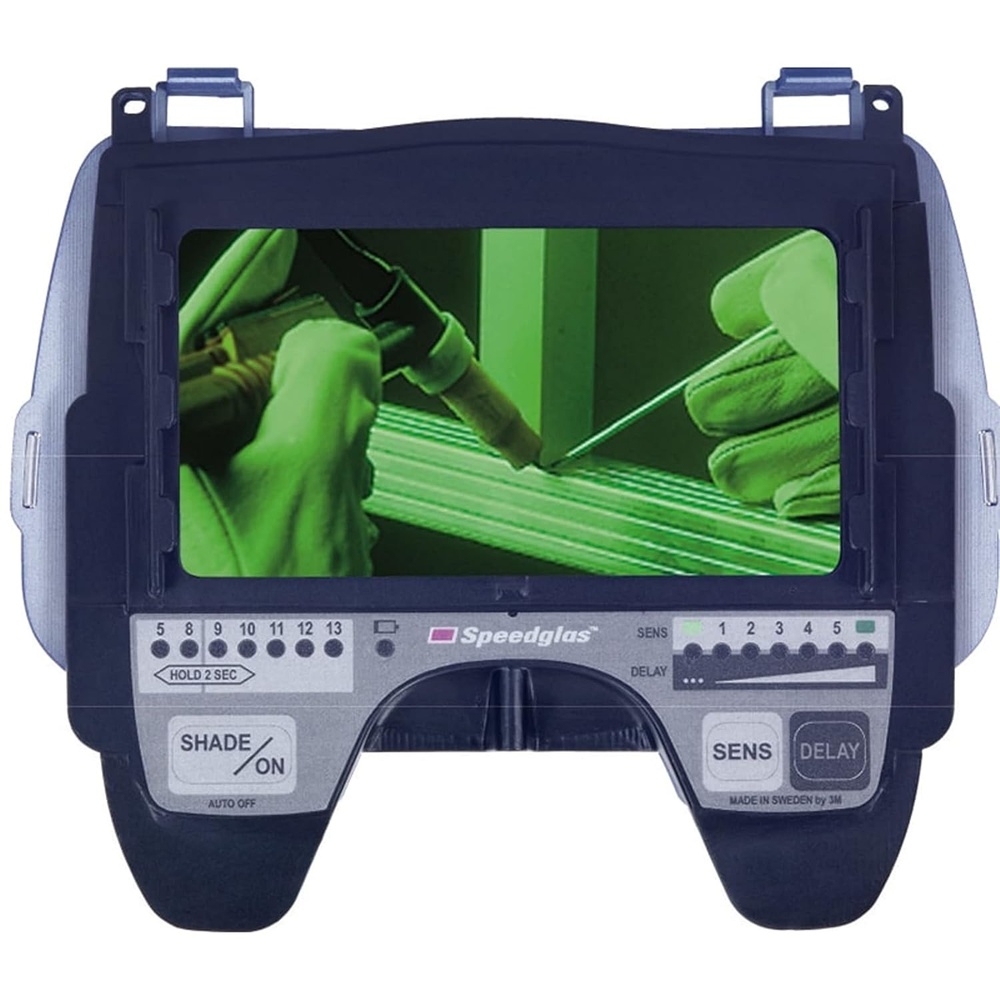 image:image3M Speedglas 9100X Auto Darkening Filter 06000020 ADF Shades 5 813 For the Professional Welder Uniform Shading