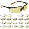 Amber Lens  Black/Orange Frame
