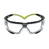 Clear Lens  Green/Black Frame With Gasket