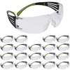 Clear Lens  Green/Black Frame With Flexible Temples