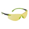 Amber Lens  Green Black Frame