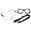 Clear Lens  Green/Black Frame With Gasket