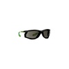 Gray Lens  Green/Black Frame With Foam Gasket