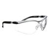 Clear Lens (+1.5)  Silver/Black Frame
