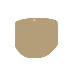 3M Aluminized Polycarbonate Molded Clear Faceshield Window, 82504-00000 10 EA/Case