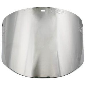 3M Aluminized Polycarbonate Molded Dark Green Faceshield Window 82509-00000