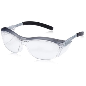 3M Clear Safety Glasses, Anti-Fog, Half-Frame