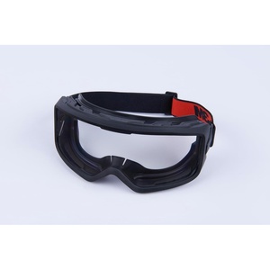 3M GoggleGear Eye Protective Goggle 3000 Series, Clear Anti-Fog/Anti-Scratch Lens, Premium Cloth Strap, PVC Shroud, 1 Pair, Polycarbonate, GG3101-AF, ANSI Z87.1, CSA Z94.3, D3 D4 Rating(Premium Cloth Strap/Tpv Shroud)