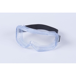 3M GoggleGear Eye Protective Goggle 3000 Series, Clear Anti-Fog/Anti-Scratch Lens, Premium Cloth Strap, PVC Shroud, 1 Pair, Polycarbonate, GG3101-AF, ANSI Z87.1, CSA Z94.3, D3 D4 Rating(Neoprene Strap/Pvc Shroud)