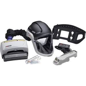 3M PAPR Respirator, Versaflo Powered Air Purifying Respirator Kit, TR-600-HIK, Heavy Industry, All-in-One Respiratory Protection, Easy to Use, High Capacity Battery, Metalwork, Grinding(Kit)
