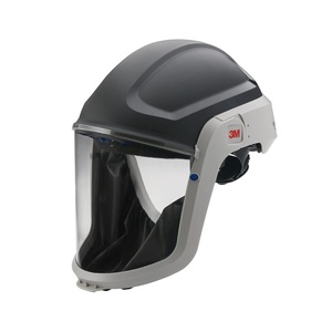 3M PAPR, Versaflo Respiratory Helmet M-405, For Powered Air Purifying Respirators, Standard Polycarbonate Visor and General Purpose Shroud, 1/Case(Helmet)