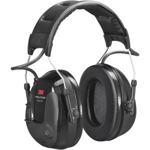 3M PELTOR ProTac III Headset, Professional-Quality Hearing Protection, Microphone, 3.5mm, Wireless, Environmental Listening(Slim Headband)