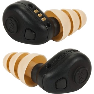 3M PELTOR TEP-200 Tactical Ear Plug Kit, NRR 23dB, Rechargeable, Noise Reduction, Construction, Law Enforcement(Ear Plug Kit)