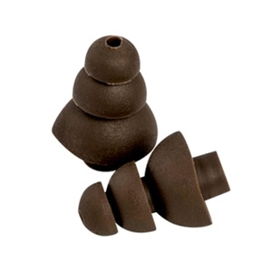 3M™ PELTOR™ UltraFit Communication Tip Replacement, Medium, Tan(1 count (Pack of 25))