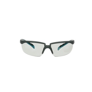 3M Safety Glasses, Solus 2000 Series, Scotchgard Anti-Fog Coating, Anti-Scratch, Amber Lens, Gray/Blue-Green Temples(Gray I/O Lens)