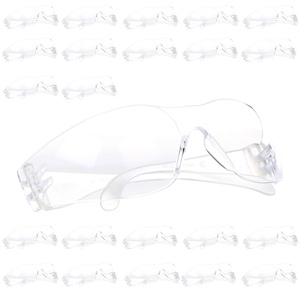 3M Safety Glasses, Virtua 11228, Pack of 100, ANSI Z87, Unisex, Clear Lens, Clear Frame, Economical Eye Protection, Lightweight, UVA, UVB, UVC(Pack of 100)