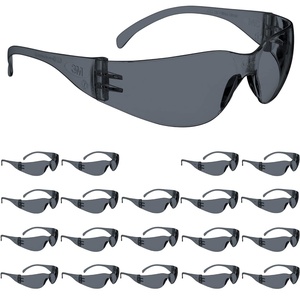 3M Safety Glasses, Virtua 11228, Pack of 100, ANSI Z87, Unisex, Clear Lens, Clear Frame, Economical Eye Protection, Lightweight, UVA, UVB, UVC(Pack of 20)