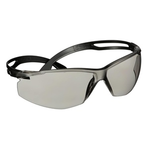 3M Safety Glasses,500 Series, 20 Pack, Impact Rated ANSI Z87, Adjustable Ratchet Temples, Sporty Protective Eyewear, Anti-Fog Anti-Scratch Clear Lens, Black Frame(Io Gray Lens  Black Frame)