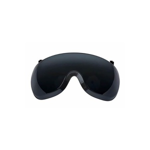 3M Short Visor for X5000 Safety Helmet, Grey Anti-Fog Anti-Scratch Polycarbonate, ANSI(Gray)