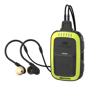 PELTOR 3M Professional In-Ear Communication Headset, PIC-100 NA, Close-Connect Wireless Technology, VOX Hands-Free, Full-Duplex with In Ear Speech Microphone and 6 Channels, One Size, Yellow/Black