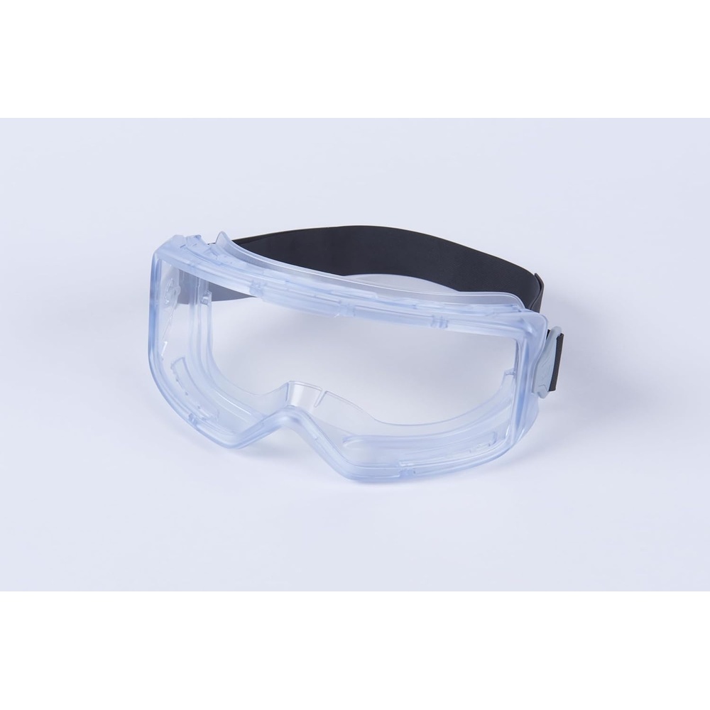 image:image3M GoggleGear Eye Protective Goggle 3000 Series Clear Scotchgard AntiFogAntiScratch Lens Premium Cloth Strap PVC Shroud 1 Pair GG3101SGAF ANSI Z871 CSA Z943 D3 D4 RatingNeoprene StrapPvc Shroud