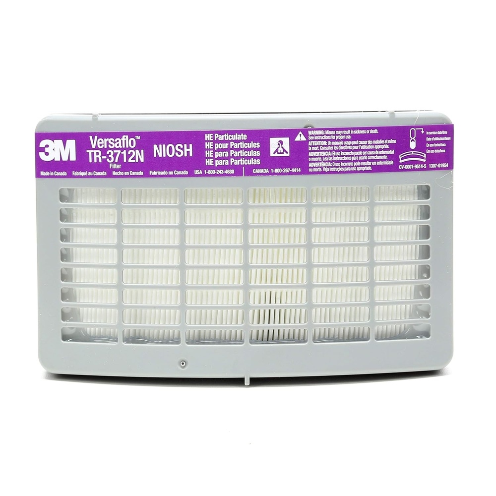 image:image3M HE Filter TR3712N for Versaflo Powered Air Purifying Respirator TR300 Series PAPR Silica 1 Filter