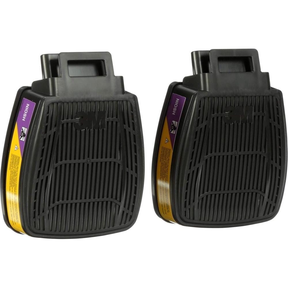 image:image3M P100 Respirator CartridgeFilter Secure Click D80923 Organic VaporAcid Gas Combination Cartridge NIOSH Approved DualFlow for Greater Breathability and Comfort 1 Pair