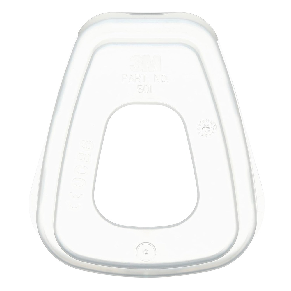 image:image3M Respirator Filter Retainer 501 Holds 3M N95 Filter 5N11 and 3M P95 Filter 5P71 Pack of 20