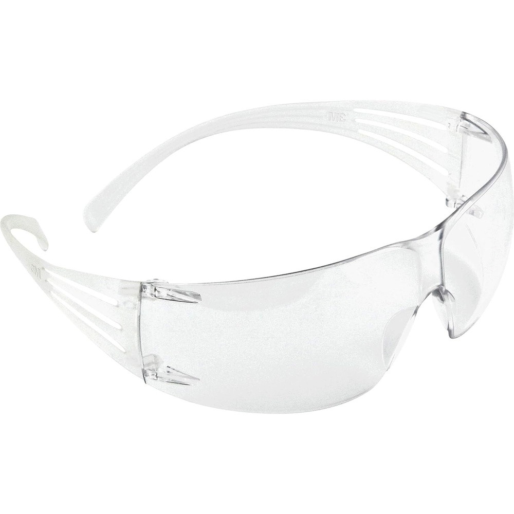 image:image3M Safety Glasses SecureFit Pack of 1 ANSI Z87 AntiFog AntiScratch Amber Lens Amber Frame Flexible TemplesClear Lens  Clear Frame