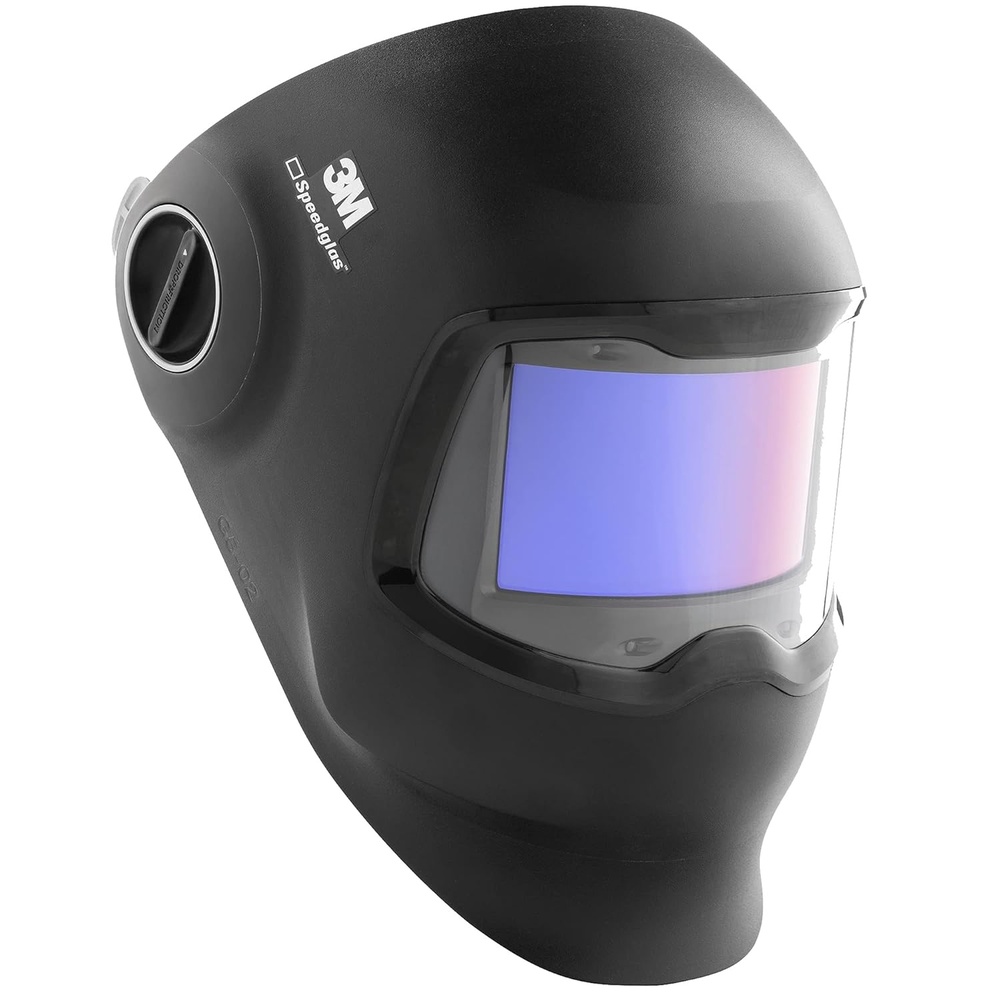 image:image3M Speedglas Welding Helmet G502 Auto Darkening Welding Helmet Meets ISO 16321 TIG Standards Light State 25 Curved Wide View ADF Bluetooth Enabled 4 Arc Sensors Includes Welding Helmet Bag