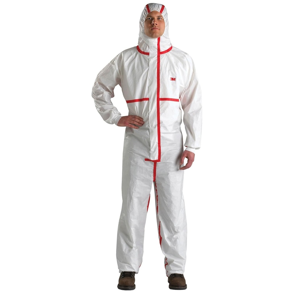 image:image3M Unisex Adult Protection Protective Work and lab Coveralls White Large USWhite