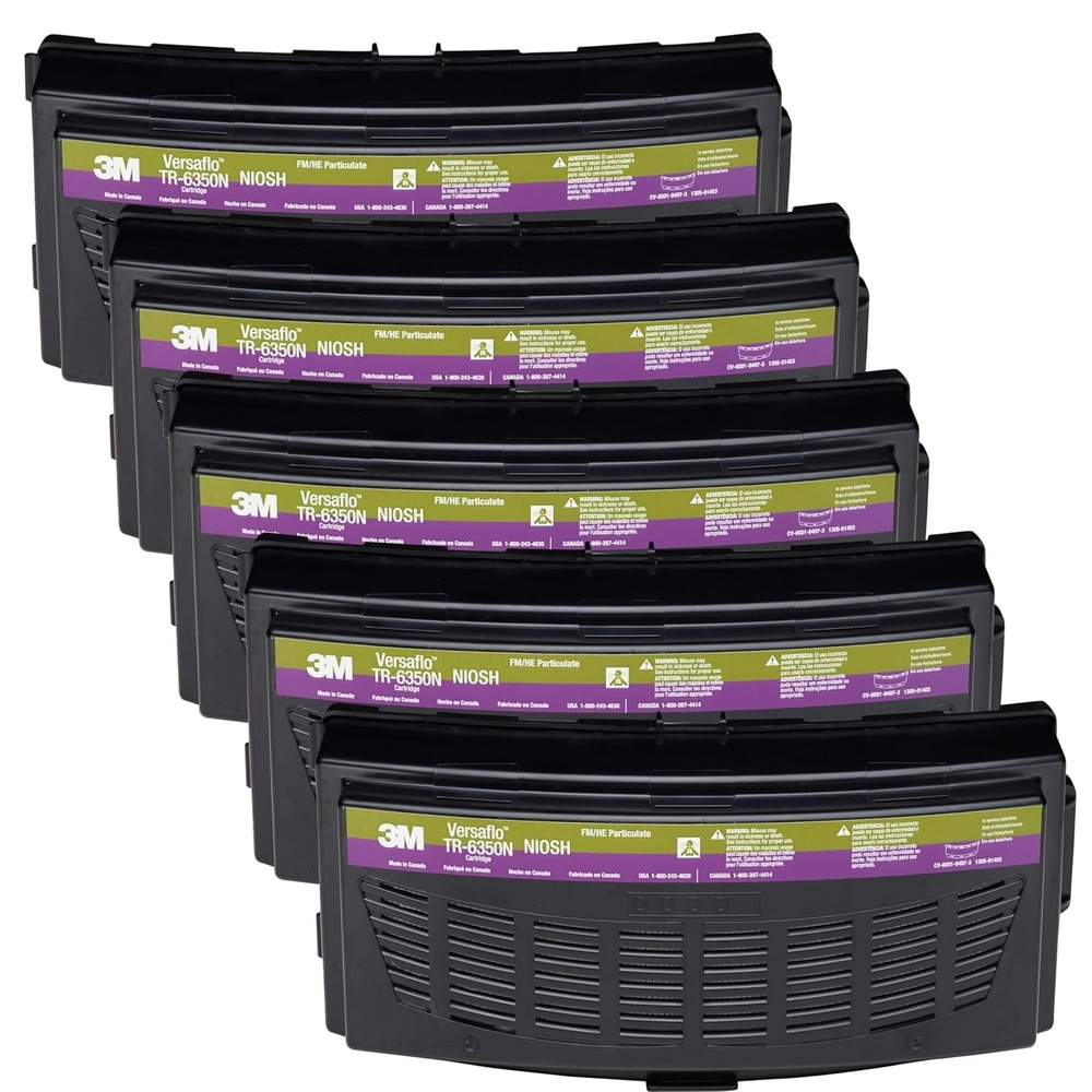 image:image3M Versaflo FormaldehydeHEPA Cartridge TR6350N NIOSH Approved for TR600800 PAPR Series Case of 5