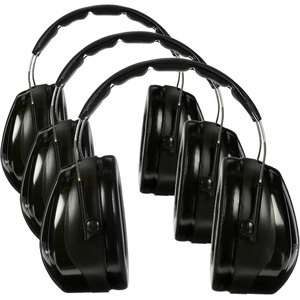 3M – CASH7A Peltor Optime 101 Over-the-Head Earmuff, Hearing Protection, Ear Protectors, NRR 27dB Green(1 Count (Pack of 3))