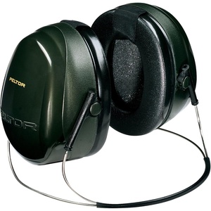 3M – H7B Peltor Optime 101 Behind-the-Head Earmuff, Hearing Protection, Ear Protectors, NRR 26 dB Green