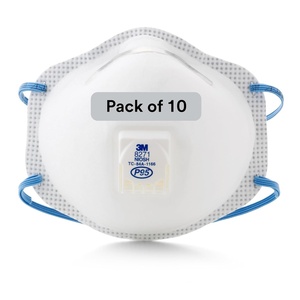 3M 50051138542851 Particulate Respirator, 8271, P95, 10/Dispenser, Standard, Light Blue (Pack of 10)