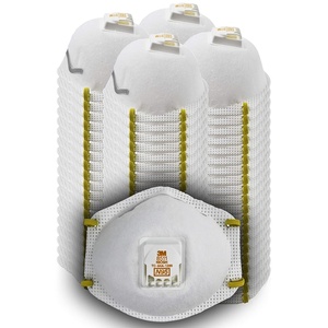 3M 8511 Particulate Disposable Respirator, N95, Pack of 80, NIOSH Approved, Cool Comfort and Fewer Pressure Points with Dual Attachment for Grinding, Sanding, Sawing, Sweeping, Dust, Smoke