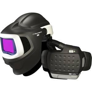 3M Adflo Powered Air Purifying Respirator HE System w 3M Speedglas Welding Helmet 9100 MP 37-1101-30iSW, 1 ea/Case