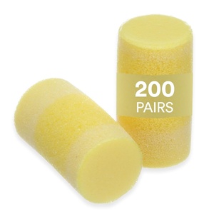 3M Ear Plugs, E-A-R Classic Small 311-1103, 200 Pair of Disposable Earplugs, Pairs Individually Wrapped, Uncorded, 29 dB NRR, Foam, Smaller Ear Canals, Roll Down, ANSI/ASA S12.71-2018(Uncorded)