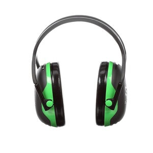 3M PELTOR Ear Muff Hearing Protection, Over-the-Head, X Series X1A, NRR 22 dB, Lightweight, 1 Pair, Construction, Manufacturing, Maintenance, Automotive, Woodworking, Green/Black