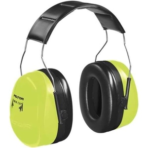 3M PELTOR Hearing Protection Optime 105 Earmuffs, E-A-Rfit Compatible, Assembly, Sanding, Grinding(Over-the-head  Hv)